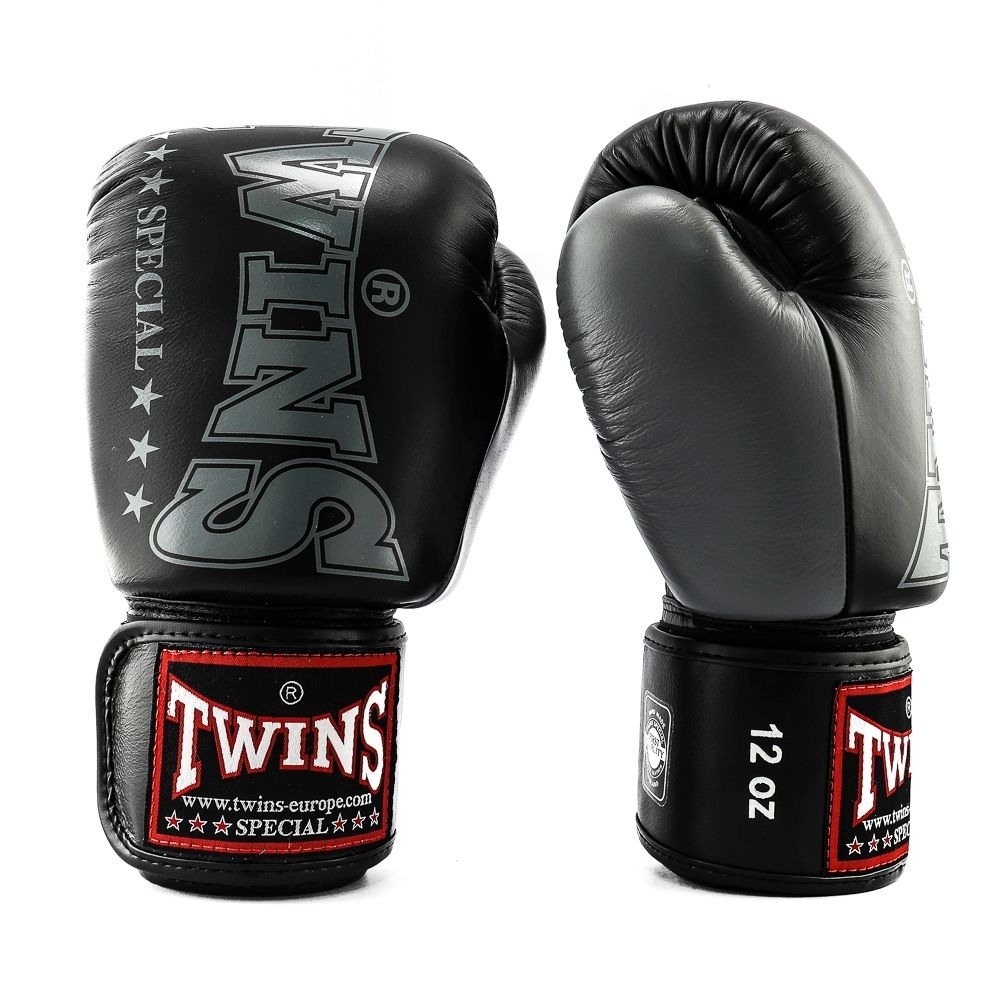 "Twins" Boxing Gloves BGVL8 - Black 1 "Twins" Boxing Gloves BGVL8 - Black 1