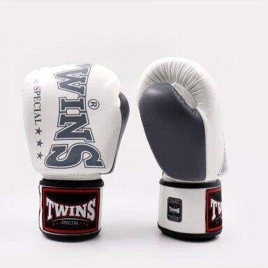 "Twins" bokso pirštinės BGVL8 - White/Grey