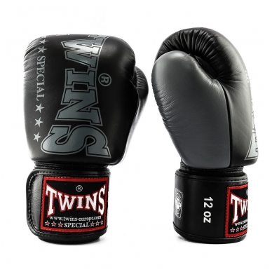 "Twins" Boxing Gloves BGVL8 - Black 1