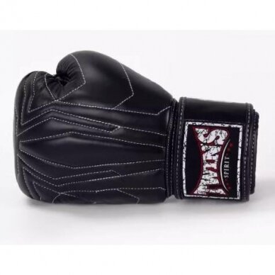 "Twins" Boxing Gloves BGVL14 Extra Design - Black 1 "Twins" Boxing Gloves BGVL14 Extra Design - Black 1