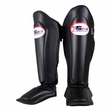 "Twins" Shin Guards SGL-7 - Black 1