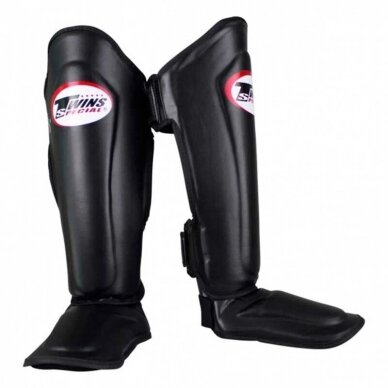 "Twins" Shin Guards SGL-7 - Black "Twins" Shin Guards SGL-7 - Black