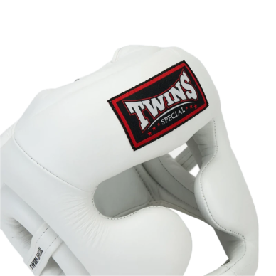 "Twins" Training Headguard HGS3 - White 3 "Twins" Training Headguard HGS3 - White 3