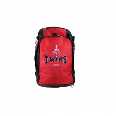 "Twins" Sports Backpack/Bag - Red 1