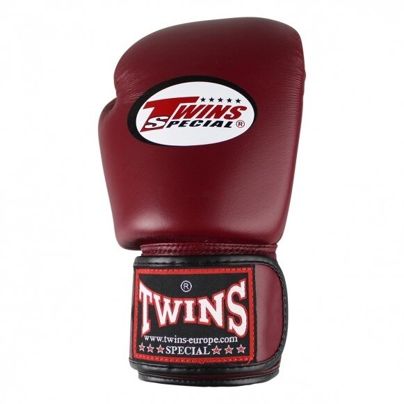 "Twins" bokso pirštinės BGVL3 - Wine Red 3 "Twins" bokso pirštinės BGVL3 - Wine Red 3