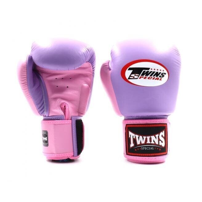 "Twins" bokso pirštinės BGVL3-2T - Pink/Lavender 1 "Twins" bokso pirštinės BGVL3-2T - Pink/Lavender 1