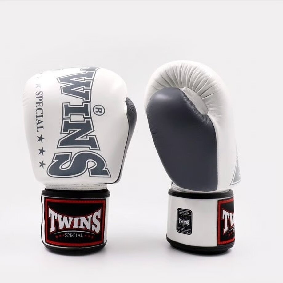 "Twins" bokso pirštinės BGVL8 - White/Grey
