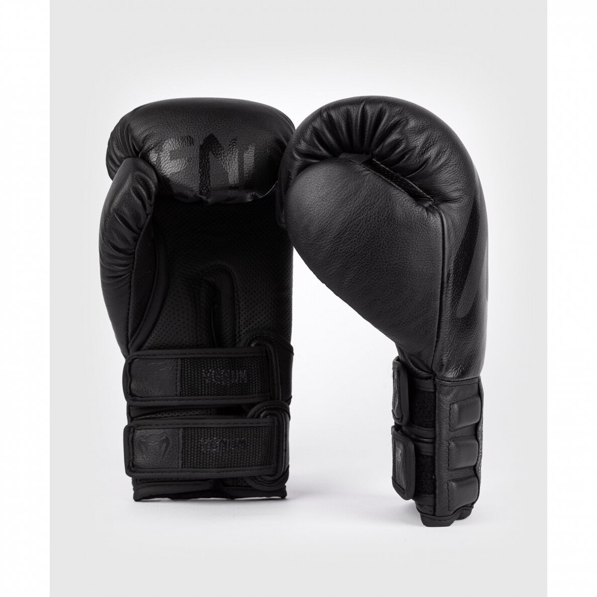 "Venum" bokso pirštinės Reverso - Black/Black 1