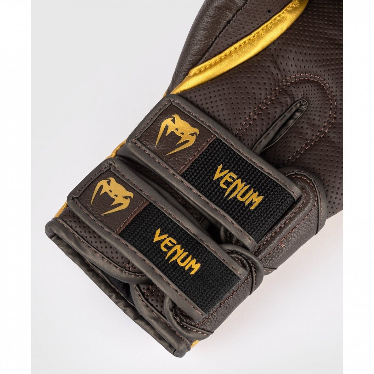 "Venum" bokso pirštinės Reverso - Chocolate/Gold 5