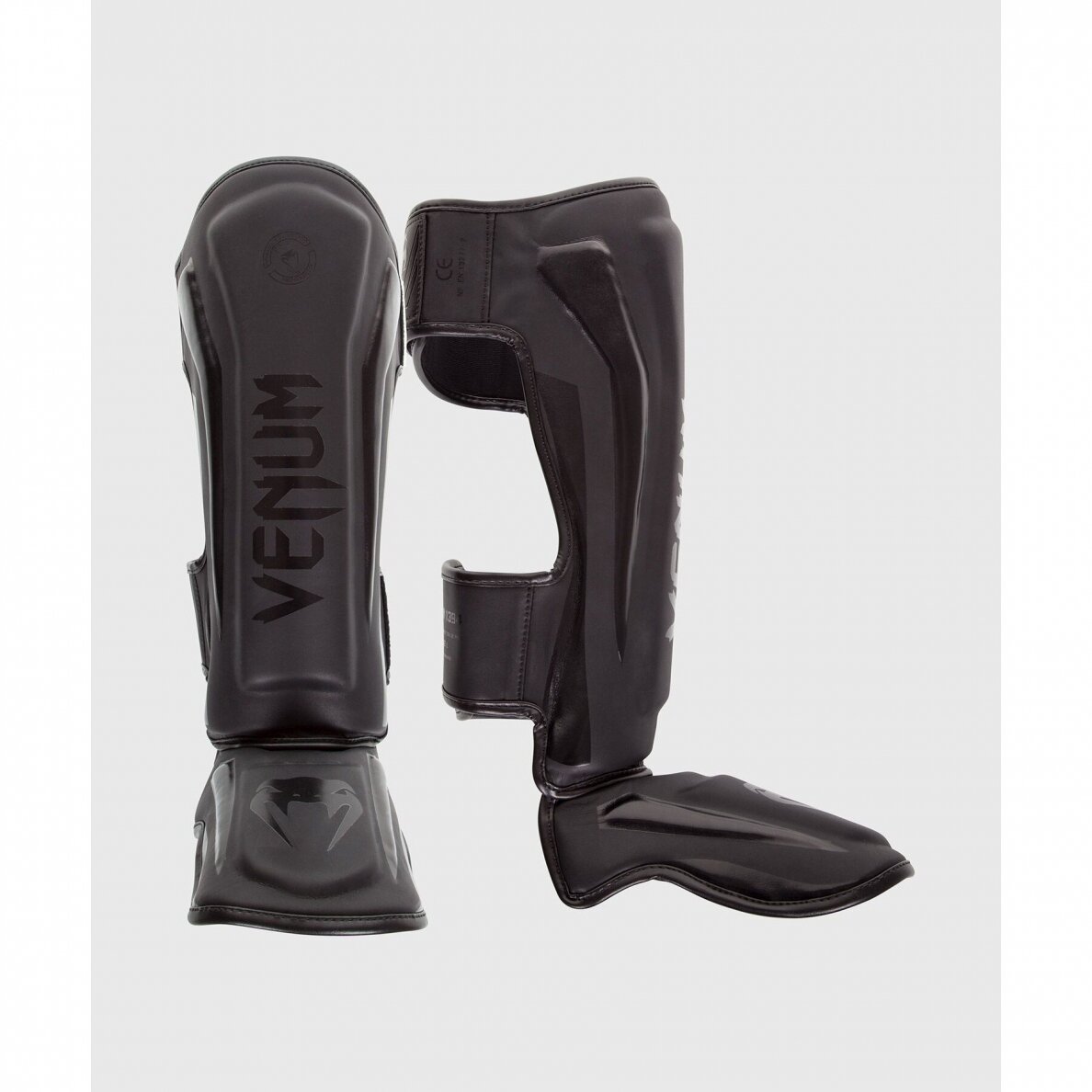 "Venum" Shin Guards Elite – Matte/Black