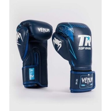 "Venum" x Top Rank Original Hammer Boxing Gloves - Navy Blue
