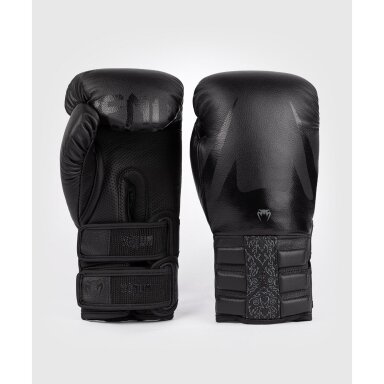 "Venum" Boxing Gloves Reverso - Black/Black