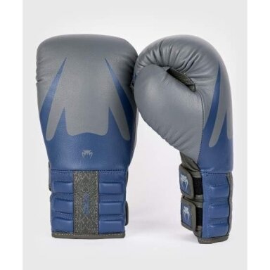 "Venum" Boxing Gloves Reverso - Grey/Blue