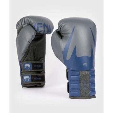 "Venum" Boxing Gloves Reverso - Grey/Blue