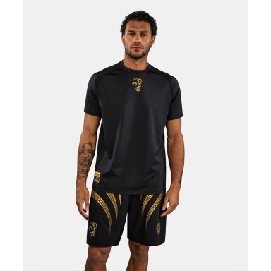 "Venum" marškinėliai Mike Tyson Tiger Dry Tech - Black/Gold