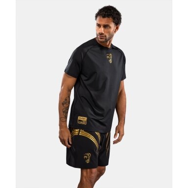"Venum" marškinėliai Mike Tyson Tiger Dry Tech - Black/Gold