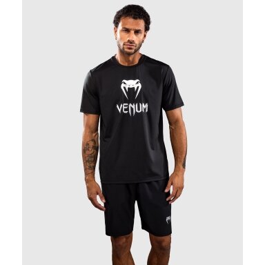 "Venum" marškinėliai Classic Dry Tech - Black/Silver