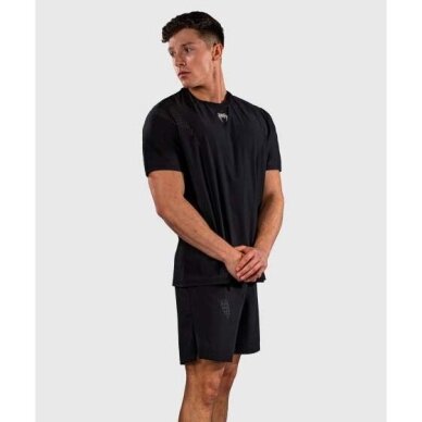 "Venum" Lazer Dry Tech marškinėliai - Black/Grey 1