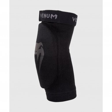 "Venum" Elbow Guards - Black/Black 1