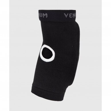 "Venum" Elbow Guards - Black/Black 2