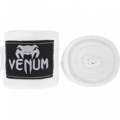 "Venum" Hand Wraps Kontact 4.5m – White "Venum" Hand Wraps Kontact 4.5m – White