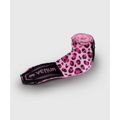 "Venum" Skull Hand Wraps 4.5m - Candy Pink/ Purple 2 "Venum" Skull Hand Wraps 4.5m - Candy Pink/ Purple 2