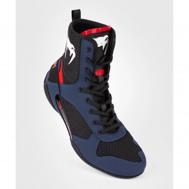 "Venum" bokso bateliai Elite - Navy/Black/Red 4 "Venum" bokso bateliai Elite - Navy/Black/Red 4