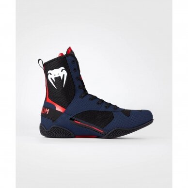 "Venum" bokso bateliai Elite - Navy/Black/Red 1 "Venum" bokso bateliai Elite - Navy/Black/Red 1