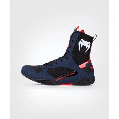 "Venum" bokso bateliai Elite - Navy/Black/Red 2 "Venum" bokso bateliai Elite - Navy/Black/Red 2
