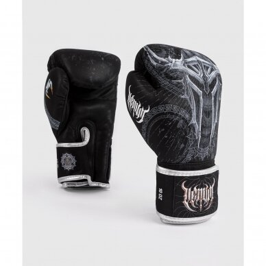 "Venum" Boxing Gloves Gladiator 5.0 - Black/Silver 2 "Venum" Boxing Gloves Gladiator 5.0 - Black/Silver 2