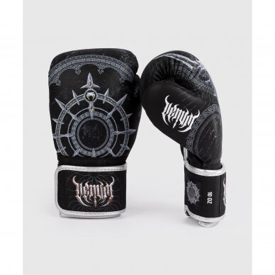 "Venum" Boxing Gloves Gladiator 5.0 - Black/Silver 1 "Venum" Boxing Gloves Gladiator 5.0 - Black/Silver 1