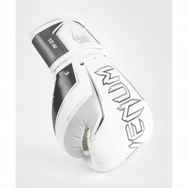 "Venum" bokso pirštinės Elite Evo - Grey/White 5