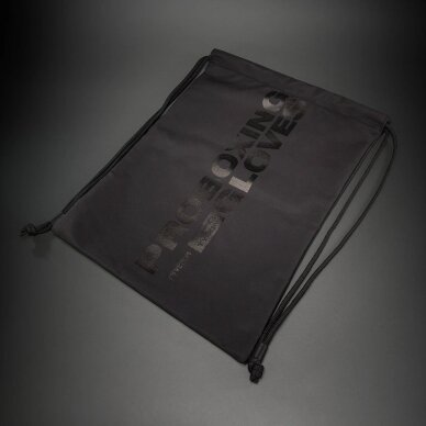 "Venum" Giant 2.0 Mike Tyson Pro Boxing Gloves - Deep Black/Optical White 8