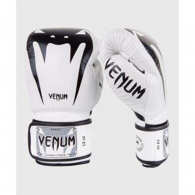 "Venum" Boxing Gloves Giant - White/Black "Venum" Boxing Gloves Giant - White/Black