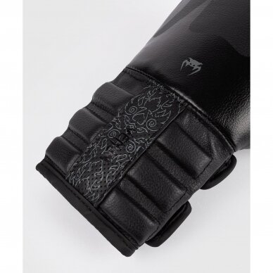 "Venum" bokso pirštinės Reverso - Black/Black 5