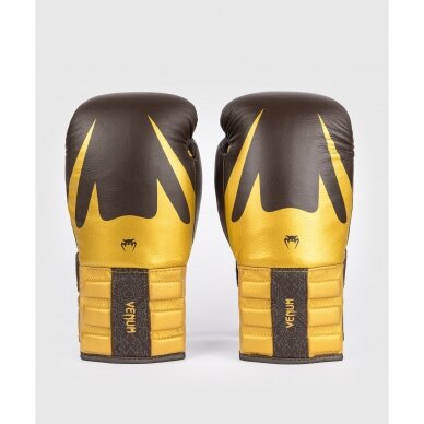 "Venum" Boxing Gloves Reverso - Chocolate/Gold 3 "Venum" Boxing Gloves Reverso - Chocolate/Gold 3