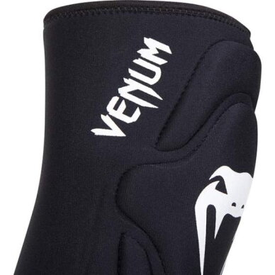 "Venum" kelių apsauga Kontact (pora)- Black/White 4