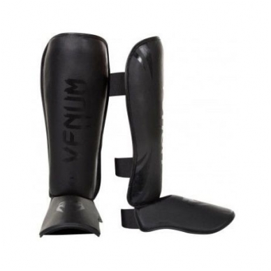 "Venum" Shin Guards Challenger - Matte/Black "Venum" Shin Guards Challenger - Matte/Black