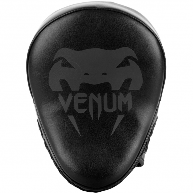 "Venum" Light Focus Mitts - Black/Black 1 "Venum" Light Focus Mitts - Black/Black 1
