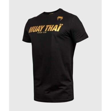 "Venum" Muay Thai VT T-Shirt - Black/Gold 2 "Venum" Muay Thai VT T-Shirt - Black/Gold 2