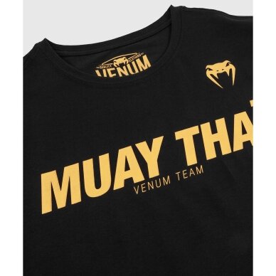 "Venum" Muay Thai VT T-Shirt - Black/Gold 4 "Venum" Muay Thai VT T-Shirt - Black/Gold 4