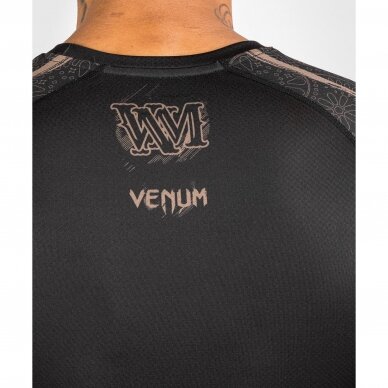 "Venum" MMA/imtynių marškinėliai Santa Muerte - Black/Brown 5