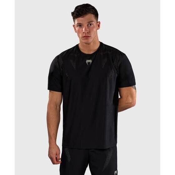 "Venum" Lazer Dry Tech marškinėliai - Black/Grey "Venum" Lazer Dry Tech marškinėliai - Black/Grey