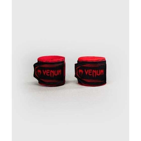 "Venum" Hand Wraps Tartan 4.5m - Fury Red 1 "Venum" Hand Wraps Tartan 4.5m - Fury Red 1