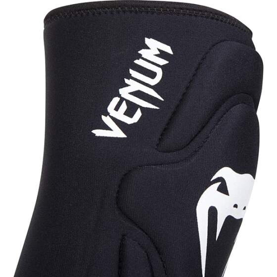 "Venum" kelių apsauga Kontact (pora)- Black/White 4
