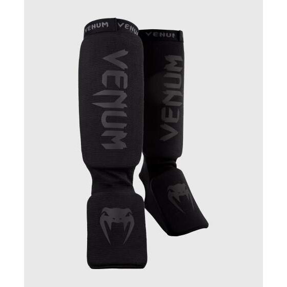 "Venum" Kontact Shin Guards - Black/Black
