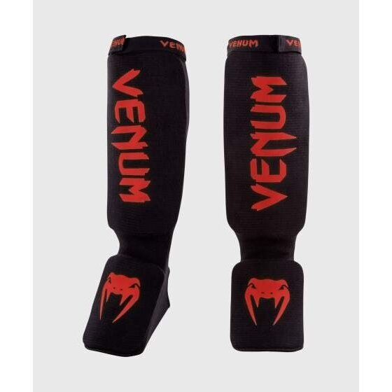 "Venum" Kontact Shin Guards - Black/Red "Venum" Kontact Shin Guards - Black/Red