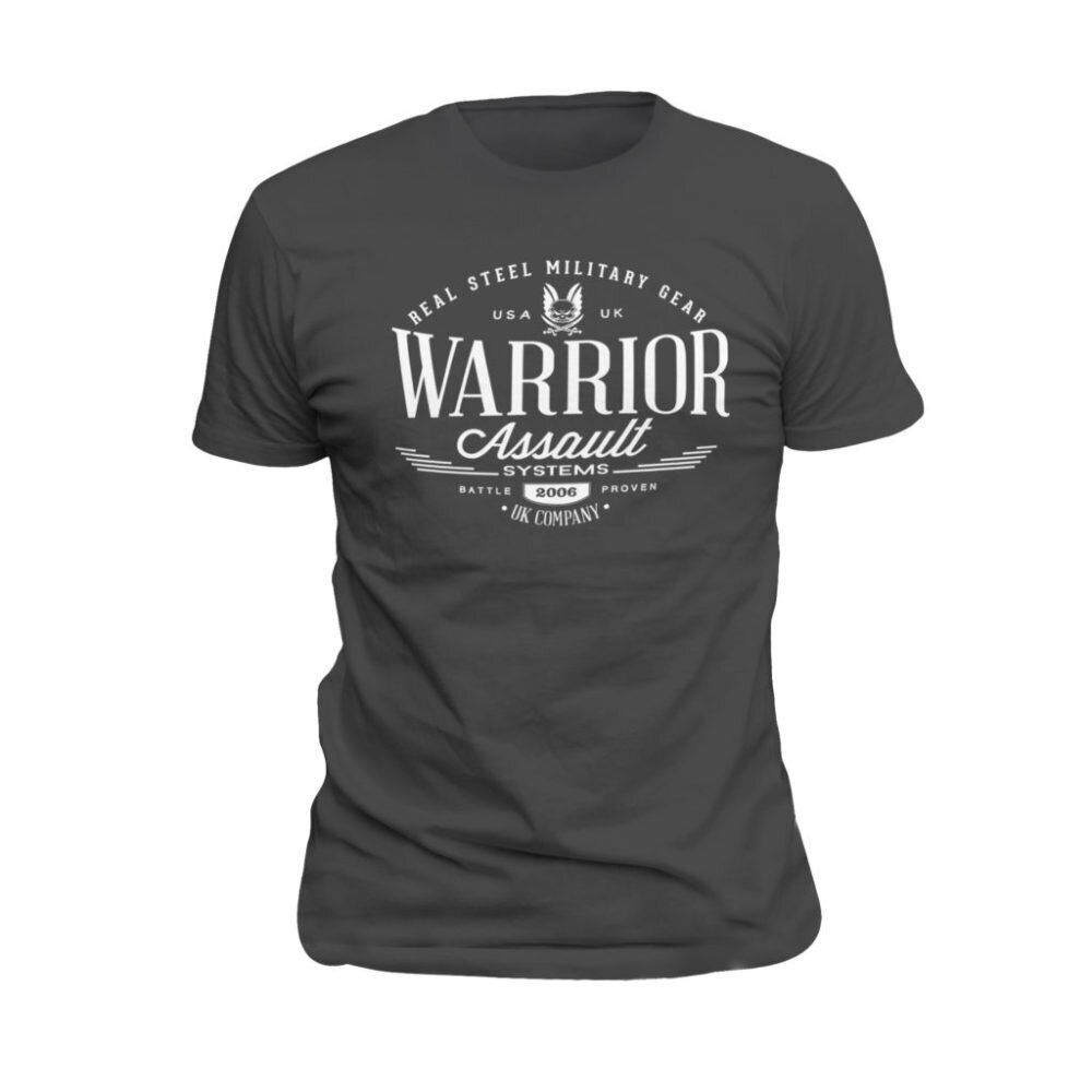 "Warrior" T-Shirt – Vintage – Charcoal (W-EO-TSHIRT-V-CHA)