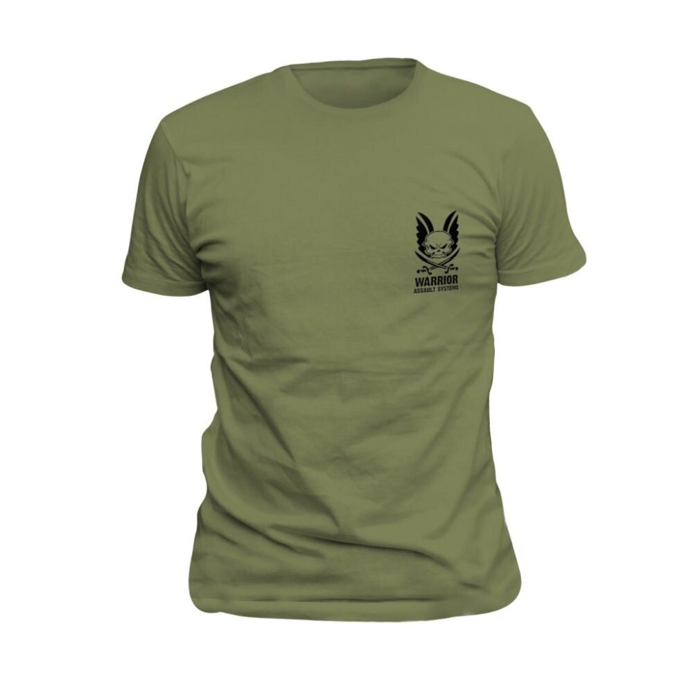 "Warrior" marškinėliai - OD Green (W-TSHIRT-OD) "Warrior" marškinėliai - OD Green (W-TSHIRT-OD)