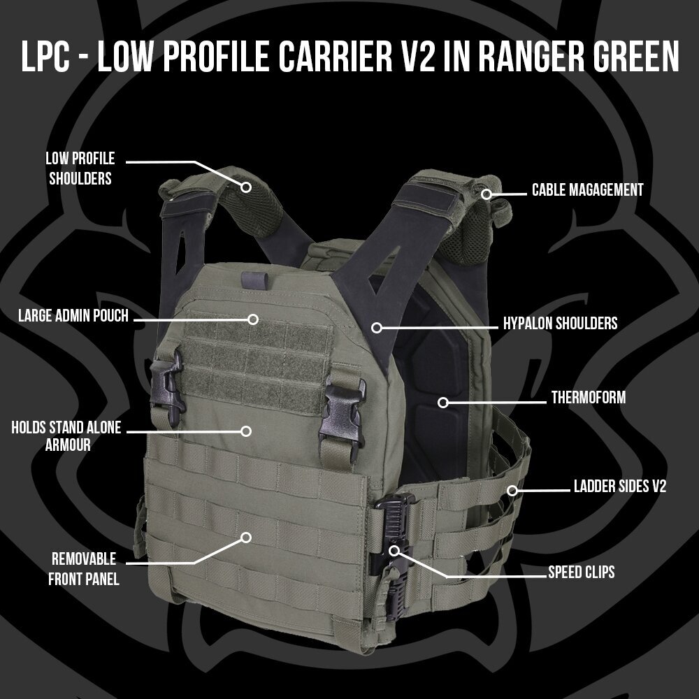"Warrior" Taktinė liemenė - LOW PROFILE CARRIER V2 - OD GREEN (W-EO-LPC-V2-OD) 7 "Warrior" Taktinė liemenė - LOW PROFILE CARRIER V2 - OD GREEN (W-EO-LPC-V2-OD) 7